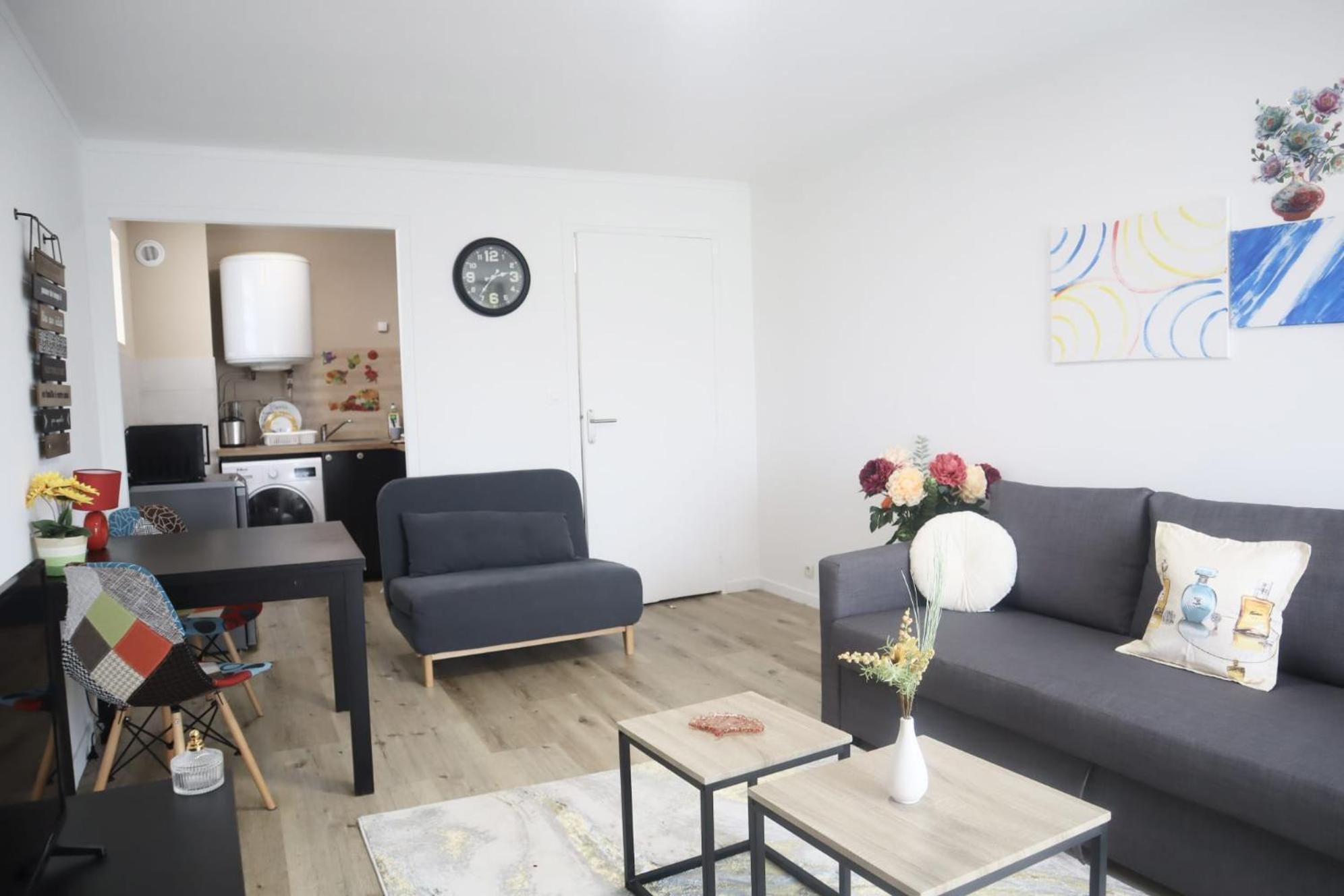 Appartamento Cosy Sun-Mantes-La-Jolie Esterno foto